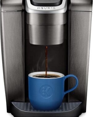 Keurig K-Elite Single Serve K-Cup Pod Coffee Maker, with Strength and Temperature Control, Iced Coffee Capability, 8 to 12oz Brew Size, Programmable,...