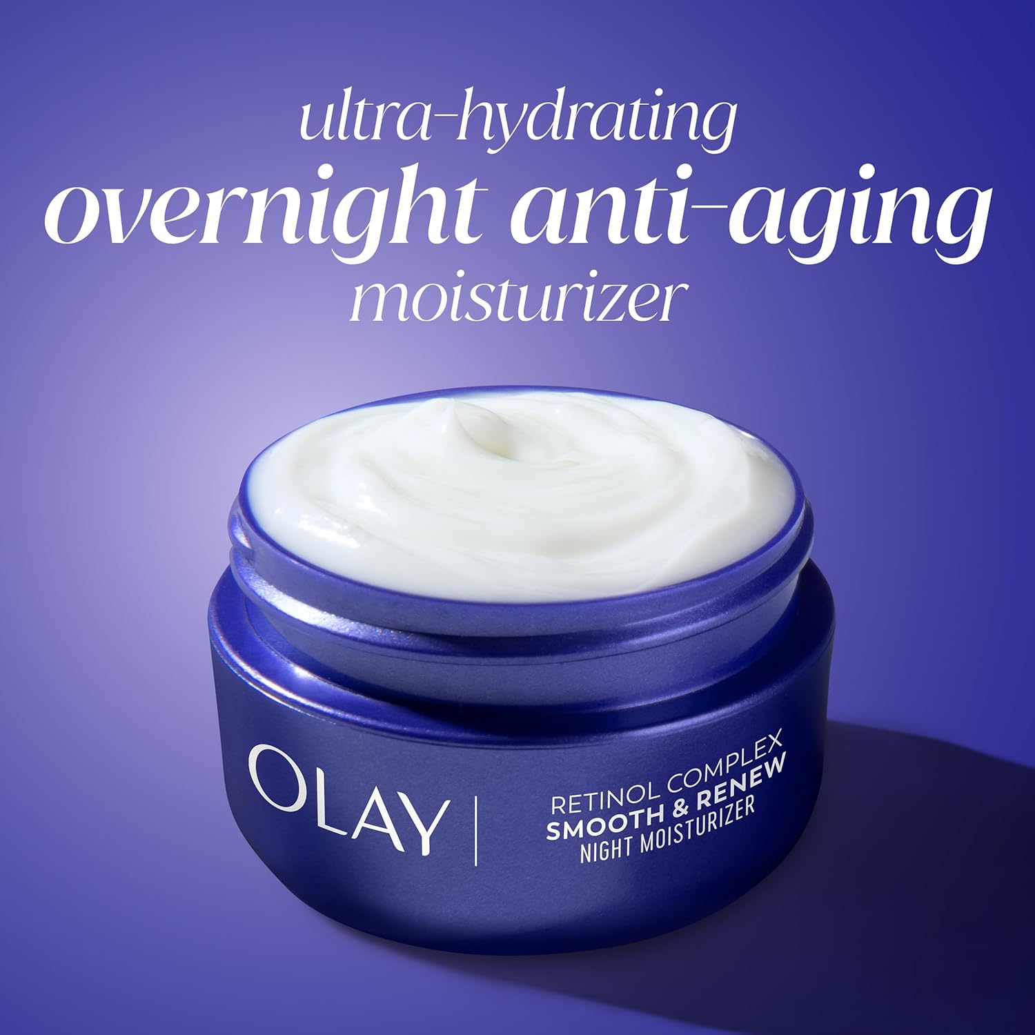Olay Regenerist Retinol Face Moisturizer, Smooth & Renew Cream for Women, Fragrance-Free - Anti-Aging, Anti-Wrinkle, Fine Lines, Tightening, Brightening - Recyclable Eco Jar, Non-Greasy, 2 Oz - Image 5