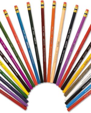 Prismacolor Col-Erase Erasable Colored Pencils, Adult Coloring, 24 Pack