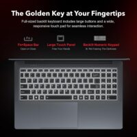 ACEMAGIC 2024 Laptop, 16.1-inch FHD Display Laptop with AMD Ryzen 7 5825U Processor(8C/16T) with Backlit Keyboard,16GB DDR4 512GB M.2 2280 NVMe SSD Laptop Computer,Type-C USB3.2 - Image 6