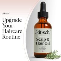 Kitsch Rosemary Oil Pre-Wash Strengthening Hair Oil with Castor, Biotin, Jojoba, Lavender Scent, 60ml - Image 7