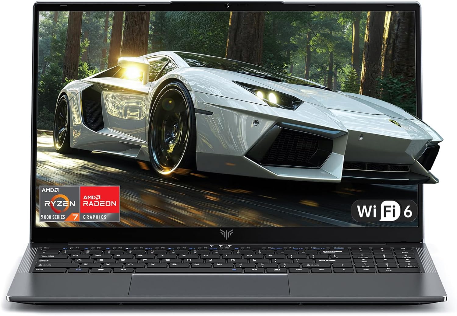 2025 Laptop, Laptop with AMD Ryzen 7 6800H (8C/16T, Up to 4.7GHz), 16GB DDR5 512GB NVMe SSD Laptop Computer, 16-inch FHD Display, WiFi 6, Backlit KB