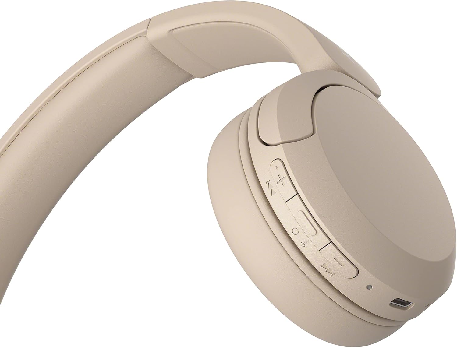 Sony Wireless Bluetooth Headphones - Up to 50 Hours Battery Life with Quick Charge Function, On-Ear Model - WH-CH520C.CE7 - Limited Edition - Cappuccino/Beige - Image 6