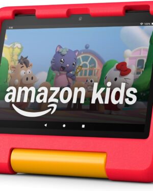 Amazon Fire HD 8 Kids tablet (newest model), ages 3-7. With bright 8" HD screen. Includes ad-free and exclusive content, parental controls and 13-hr battery, 32GB, Disney Pixar Cars