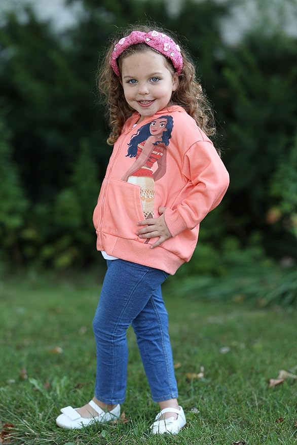 Disney Frozen Stitch Princess Minnie Mickey Spiderman Girls/Boys Zip Up Hoodie Fall Zipper Sweatshirt Jacket Toddler-Big Kid - Image 2