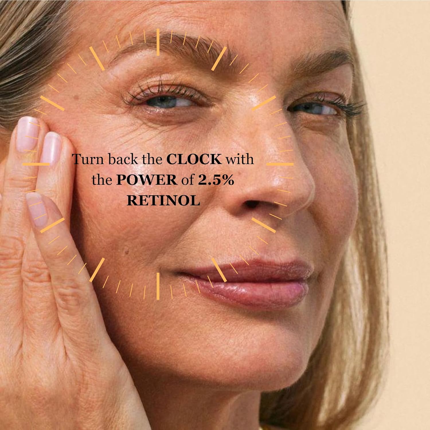 Retinol Serum 2.5% | Anti-Aging Face Serum With Collagen, Vit C, E & Hyaluronic Acid | Targets Wrinkles, Fine Lines, Even-Toned Youthful-Looking Skin, Hyperpigmentation & Acne Marks – 1 Fl Oz - Image 7