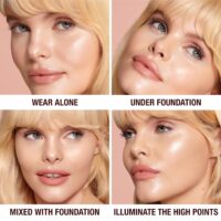 Charlotte Tilbury Hollywood Flawless Filter - Multi‑Use Makeup Primer, Complexion Booster & Illuminating Liquid Highlighter with Sheer Coverage - Smooths & Blurs Skin - Image 3