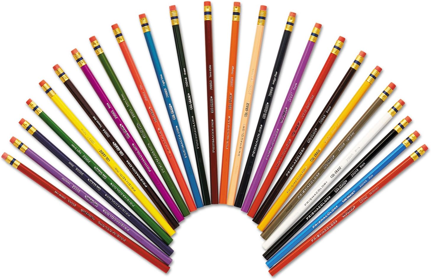 Prismacolor Col-Erase Erasable Colored Pencils, Adult Coloring, 24 Pack - Image 7