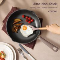 CAROTE 19PCS Pots and Pans Set, Nonstick Cookware Set, Kitchen Cooking Set Induction Non-toxic Granite Set - Image 6