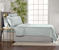 King Sheets by Pure Bamboo, Genuine 100% Organic Viscose Derived from Bamboo Bed Sheet Set, Luxuriously Soft & Cooling, Double Stitching, 2 Year Quality... - Image 2