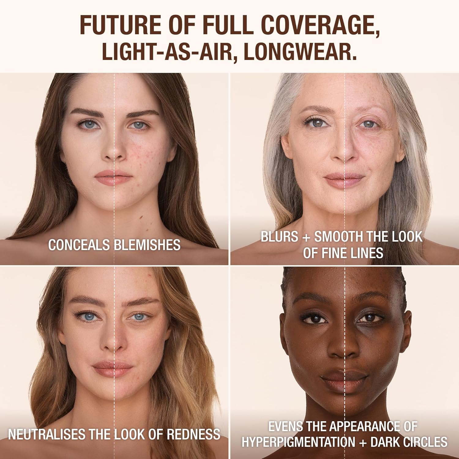 Charlotte Tilbury Airbrush Flawless Matte Foundation - Full Coverage Liquid Makeup with a Natural-Matte Finish - Smoothes & Blurs Pores - Waterproof & Transfer Resistant - Image 8