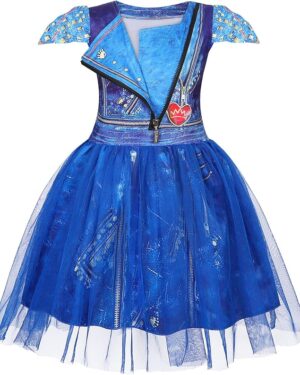 WonderBabe Girls Costumes Popular Musical Princess Dresses Fancy Dress Up Clothes Toddler Halloween Party Cosplay Outfit