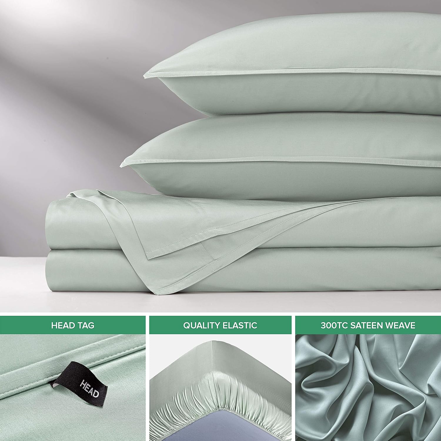 King Sheets by Pure Bamboo, Genuine 100% Organic Viscose Derived from Bamboo Bed Sheet Set, Luxuriously Soft & Cooling, Double Stitching, 2 Year Quality... - Image 6