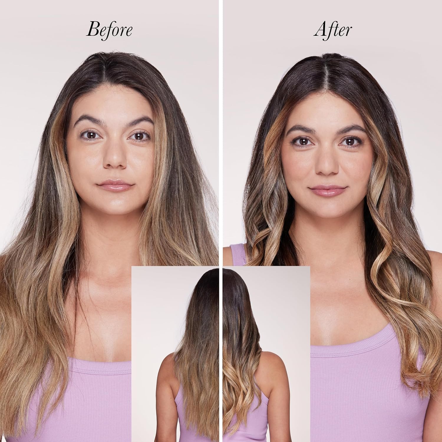 L'ANGE HAIR Le Pirouette 32MM Titanium Rotating Curling Iron Self-Rotating Curler | Curls and Waves for Beginners and Pros | Premium Titanium 1.25 Inch Barrel | Blush - Image 2