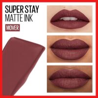 MAYBELLINE Super Stay Matte Ink Liquid Lipstick Makeup Long Lasting High Impact Color Up to 16H Wear Self-Starter Light Red and Hustler Red Brown - Image 6