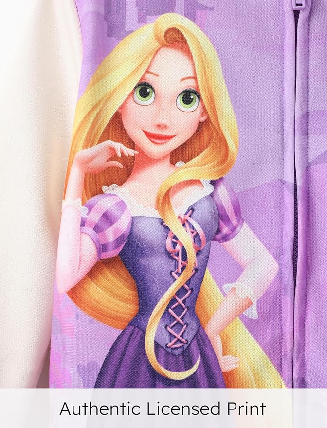 Disney Minnie Mickey Stitch Princess Frozen Elsa Jacket Lightweight Zip up Fall Clothes Classic Sweatshirt 2-14 Years - Image 5