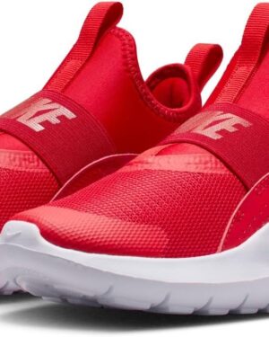 Nike Kids' Flex Runner 4 running shoe in a lightweight, slip-on design with a flexible sole and breathable upper for active children