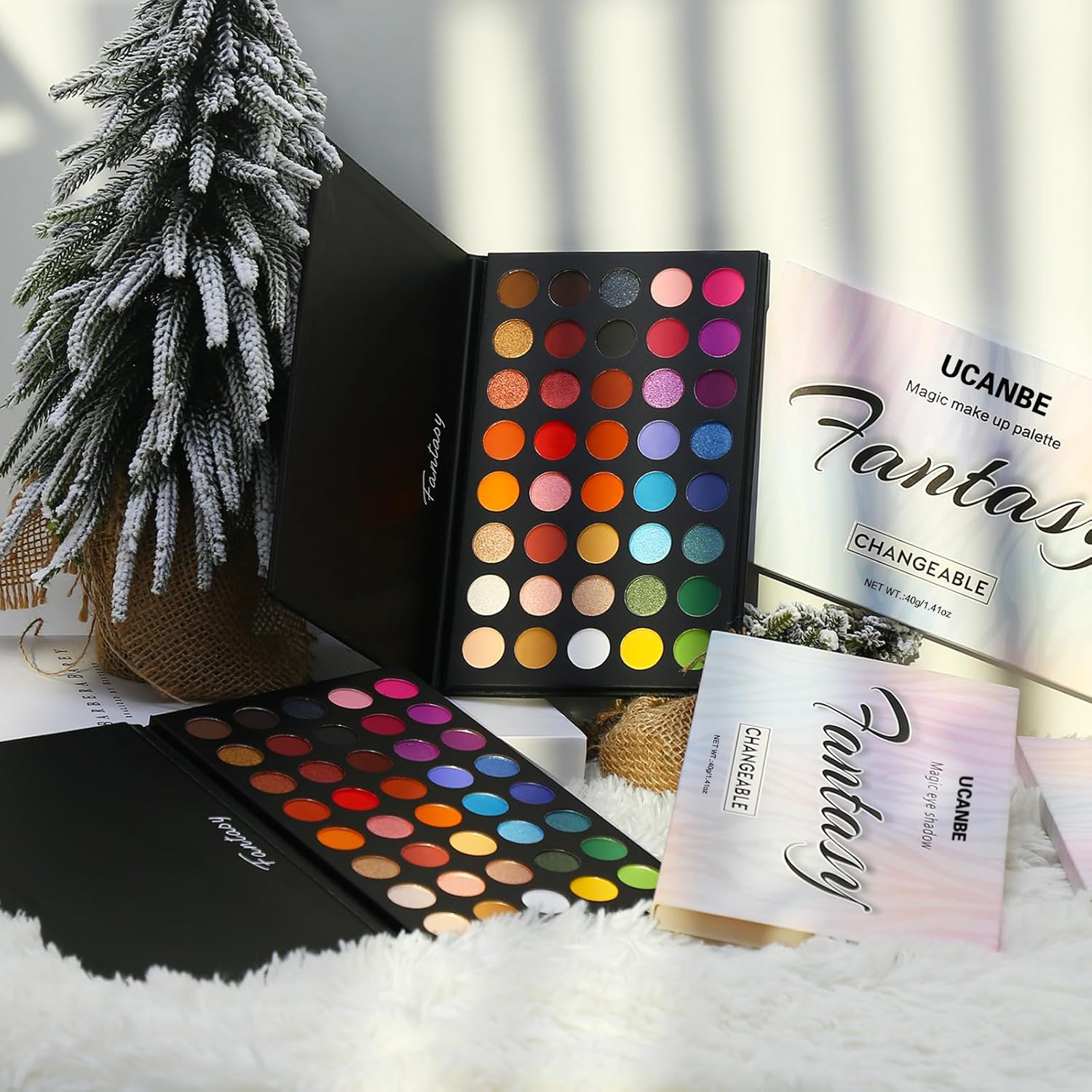 UCANBE highly pigmented eye makeup palette with matte, shimmer and metallic shades – reviewed by Kiran Shahneel