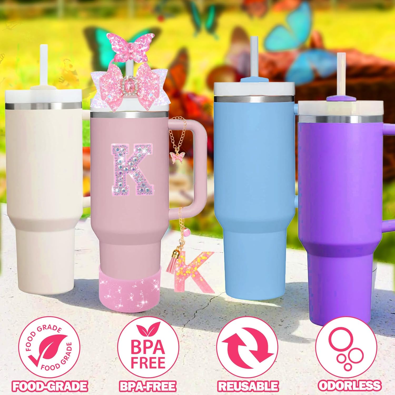 Mity Rain 8Pcs Accessories for Stanley Cup – Short Review 🥤✨ By Kiran Shahneel - Image 5