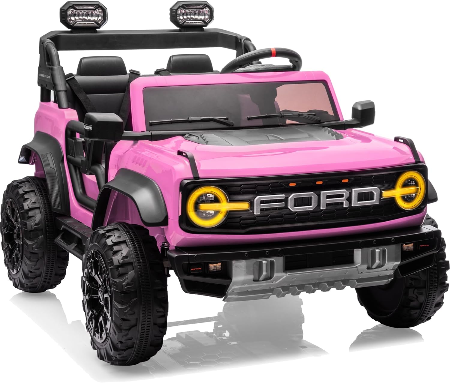 First Ride On 24V Licensed Ford Bronco Raptor 2 Seater Ride On Car for Big Kids with Remote Control and 4 Wheel Suspension – Review by Kiran Shahneel