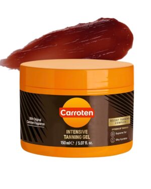 Carroten Intensive Tanning Gel with carrot and coconut oil for a natural bronzed glow